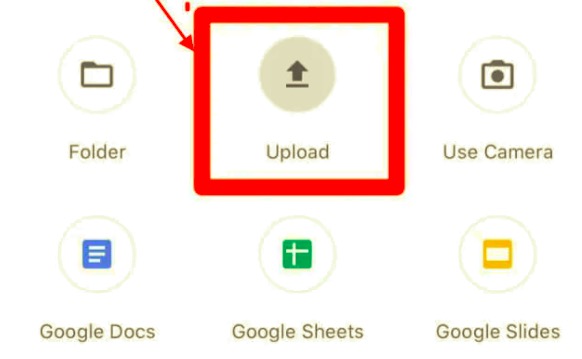 使用 Google Drive 將影片從 iPhone 傳送到 Android