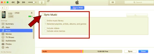 使用 Finder 將歌曲從 iPod 傳輸到 Mac