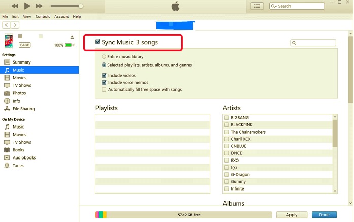 通過 iTunes Store 將音樂從 iPhone 傳輸到 iPhone