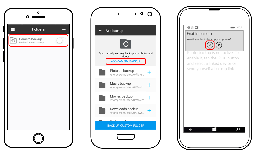 修復Camera Android無法正常工作的備份