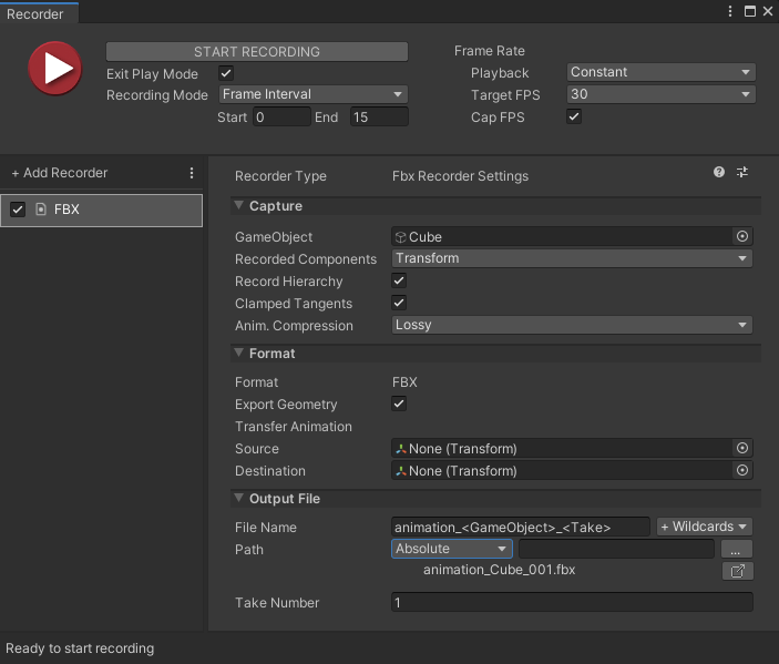 透過 FBX Recorder 錄製《鬥陣特攻》