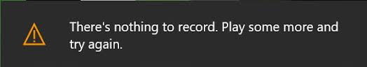 Windows 10 問題：沒有任何內容可記錄