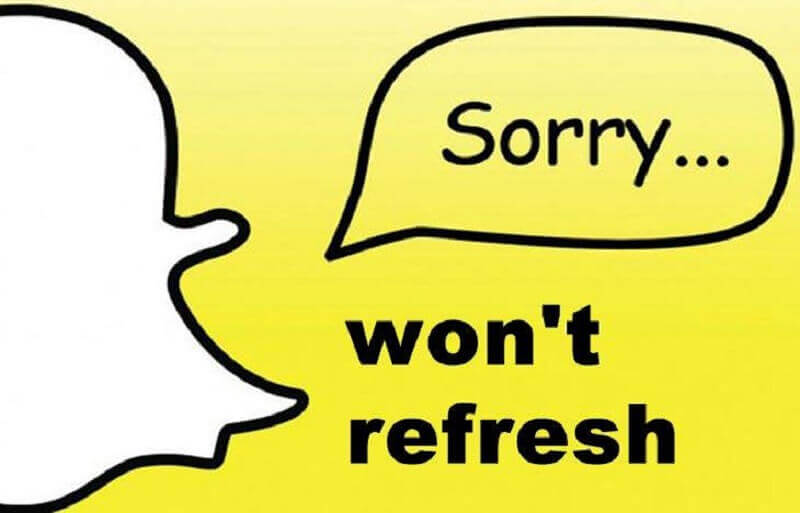 列出Snapchat無法刷新的常見原因