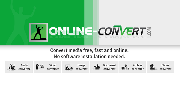 在 OnlineConverter.com 中將 AVCHD 轉換為 MP4